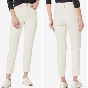Madewell
The Perfect Vintage in Tile White w/ Raw Hem Size 31